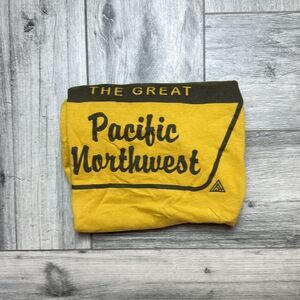 The Great PNW The Great Pacific Northwest Short Sleeve T-Shirt Yellow Medium